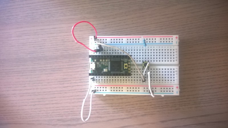 breadboard button